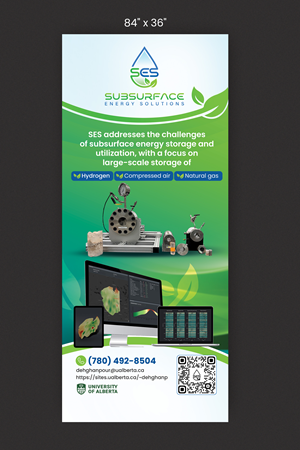 subsurface energy solutions (SES) - Retractable Banner Design