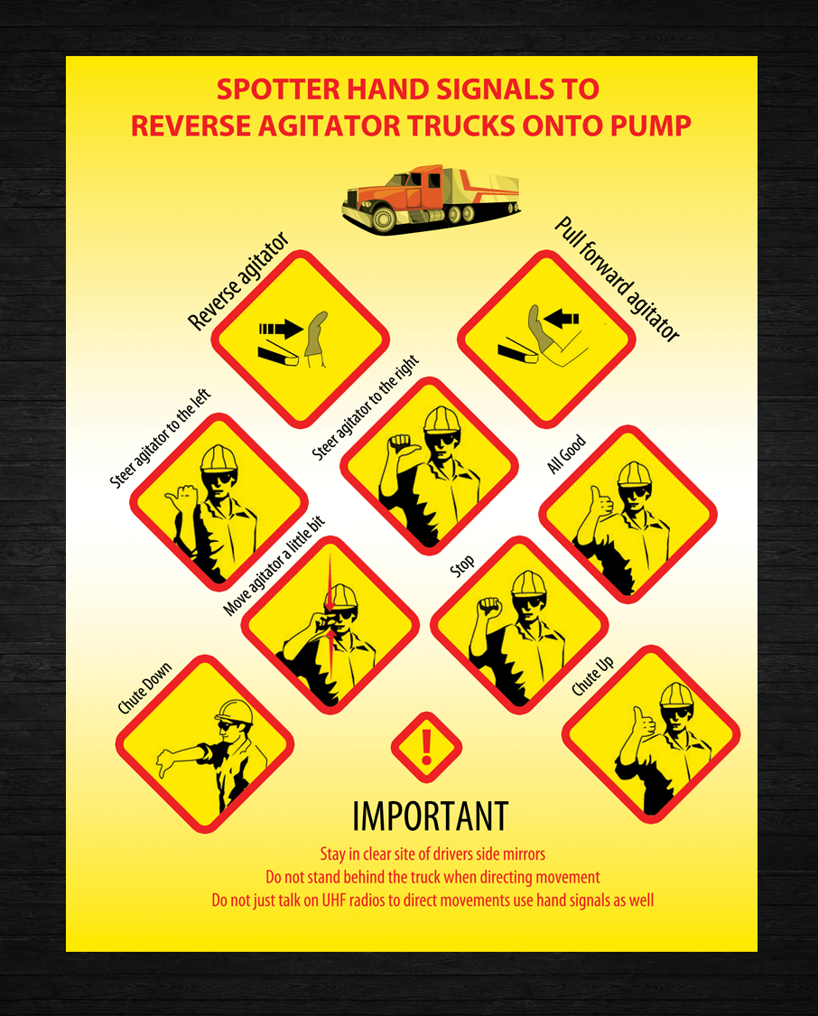 Universal Vehicle Spotter Hand Signals