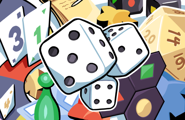 illustration of game pieces 