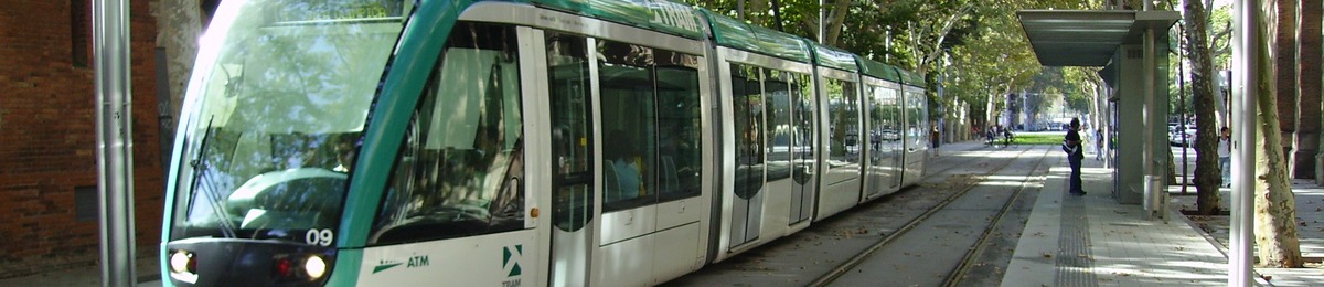 Paris Karten von Straßenbahnen