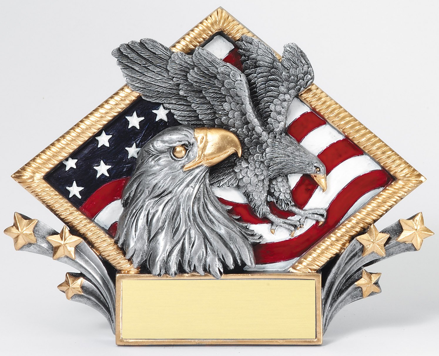 Resin Diamond Plate Eagle