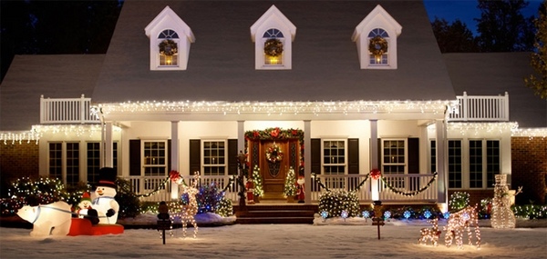 christmas yard decorations outdoor christmas lights ideas 