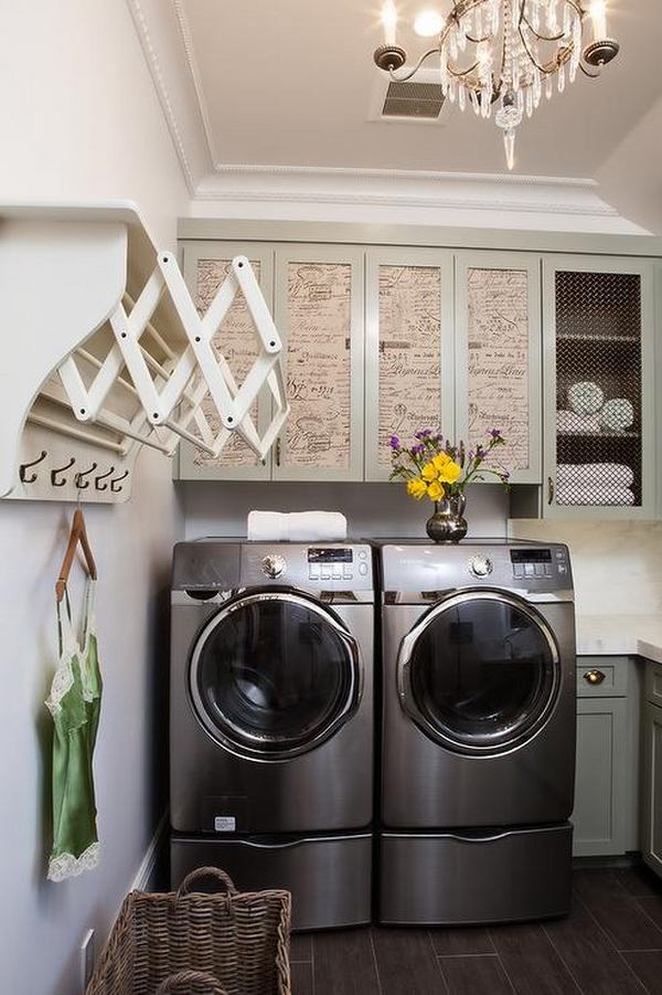  wall mount accordion style drying rack 