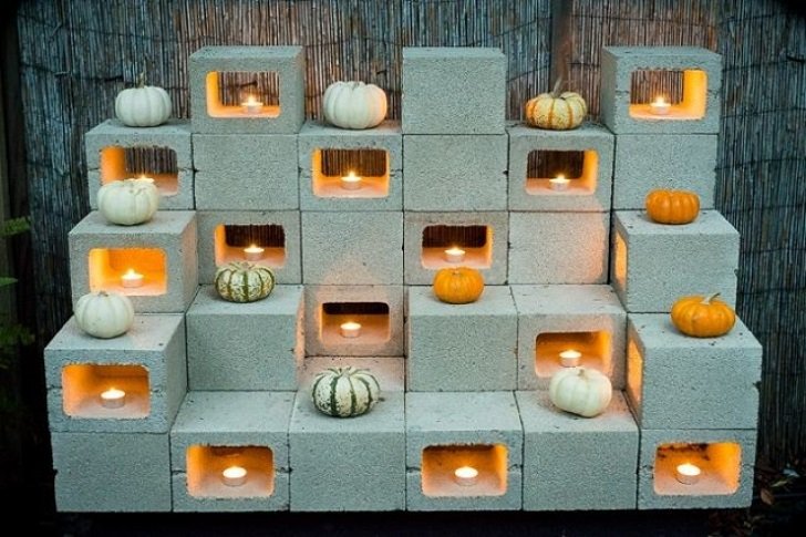 cinder-block-garden-ideas-patio-decorating-ideas-tea-candles