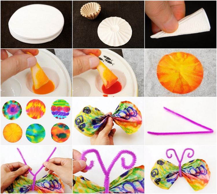 Coffee filter craft ideas – creative and fun activities for kids