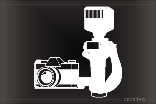 Camera 3 Car Decal