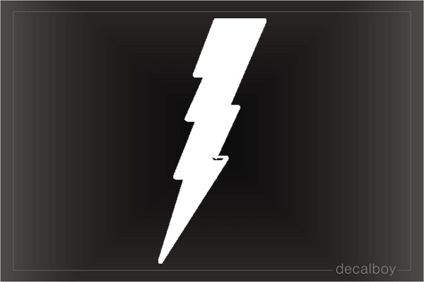 Lighting Thunder Car Decal