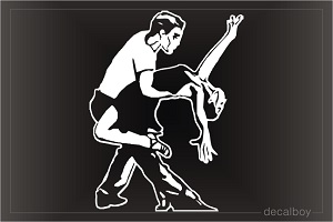 Salsa Dancer Decal