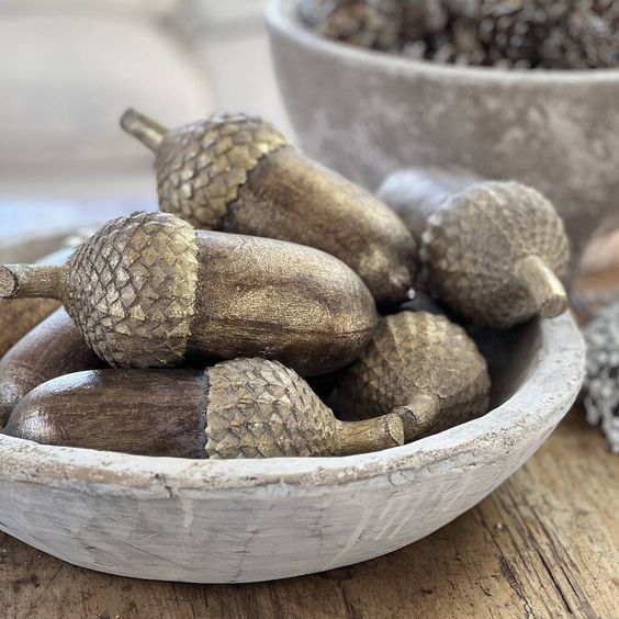 Bronze Acorn Decoration