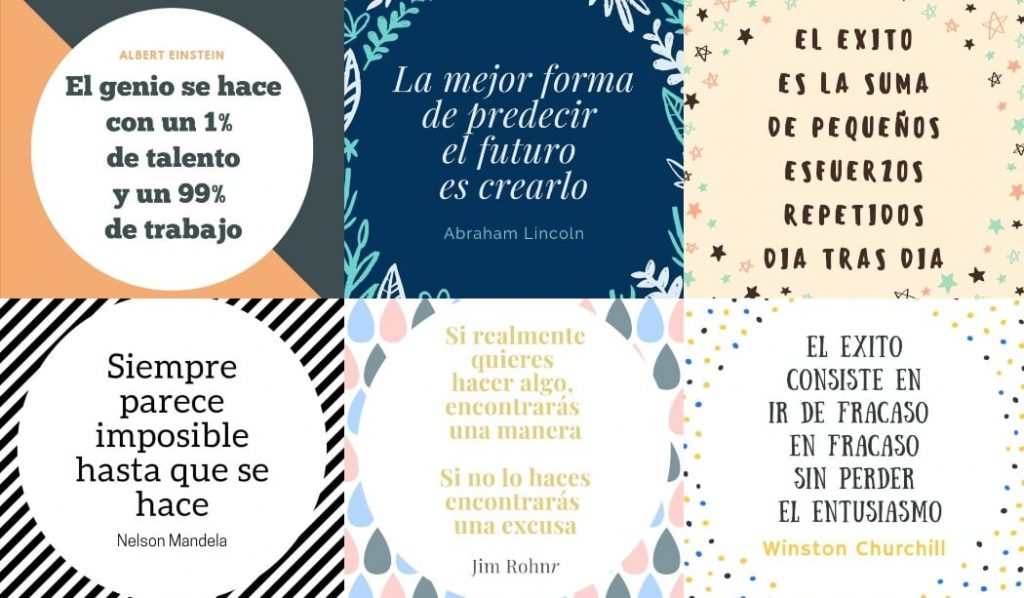 Frases motivadoras para estudiantes – 33 Frases para decorar la zona de  estudio