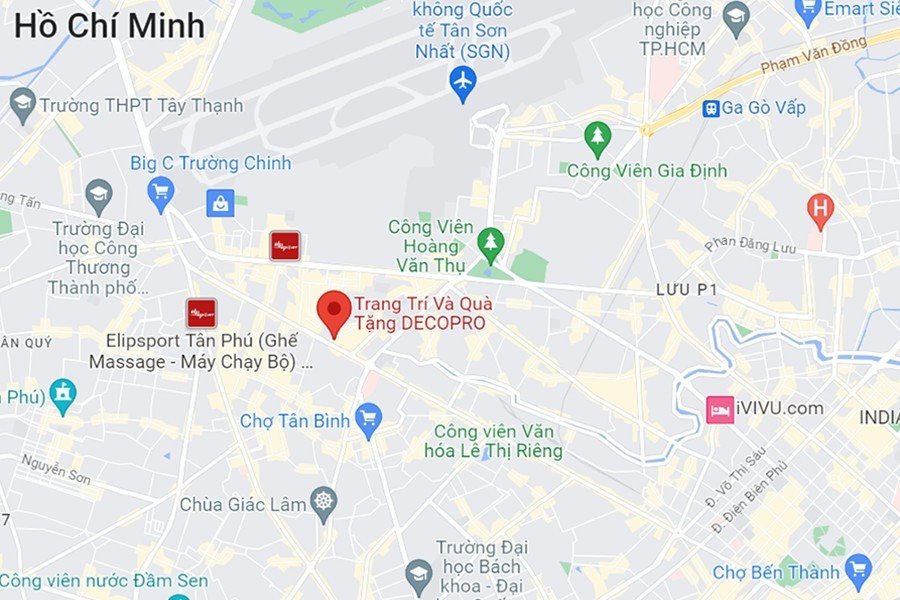 map ho chi minh