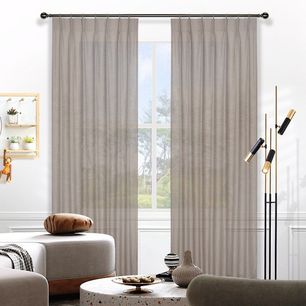 Harper Sheer Pinch Pleat Curtains