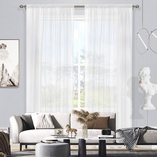 Madison Sheer Rod Pocket Curtain