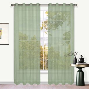 Breeze Sheer Eyelet Curtain 220cm Drop