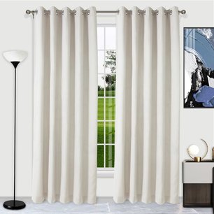 Charnwood Uncoated Eyelet Curtain