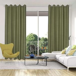 Leicester Room Darkening Eyelet Curtain 220cm & 250cm Drop