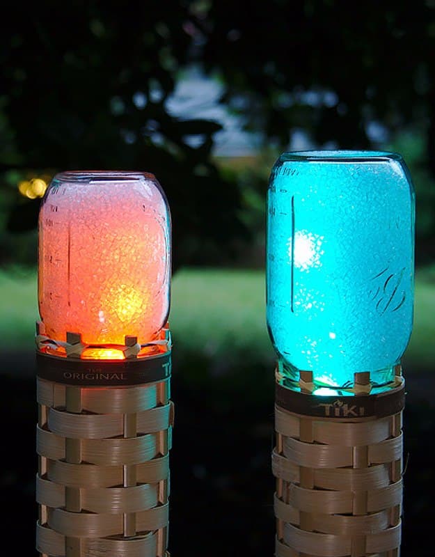 diy mason jar lights lanterns 11