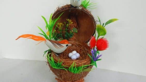 ideas to reuse coconut shells