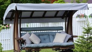  Varieties and tips on choosing covers for garden swings