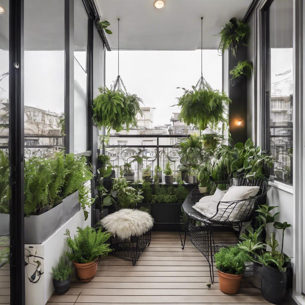 Incorporating Greenery into Small⁣ Balcony Layouts