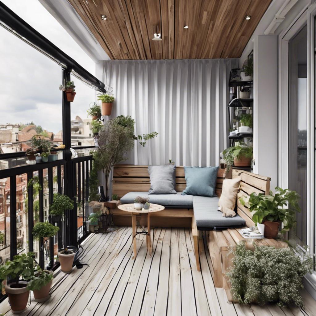 Integrating Technology for ⁣a Smart ​Small ⁢Balcony