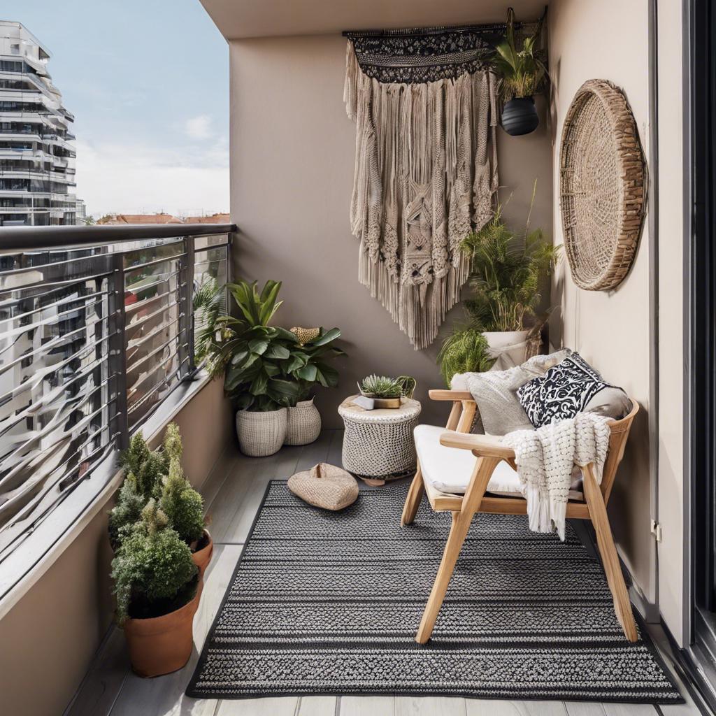 Using⁢ Rugs to Define‍ Small Balcony⁤ Areas