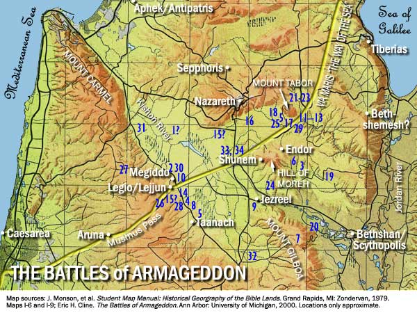 Valley Of Armageddon Map