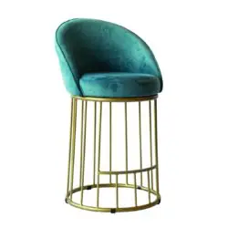 Dame Bar Stool CH6250 Spindle Metal Base