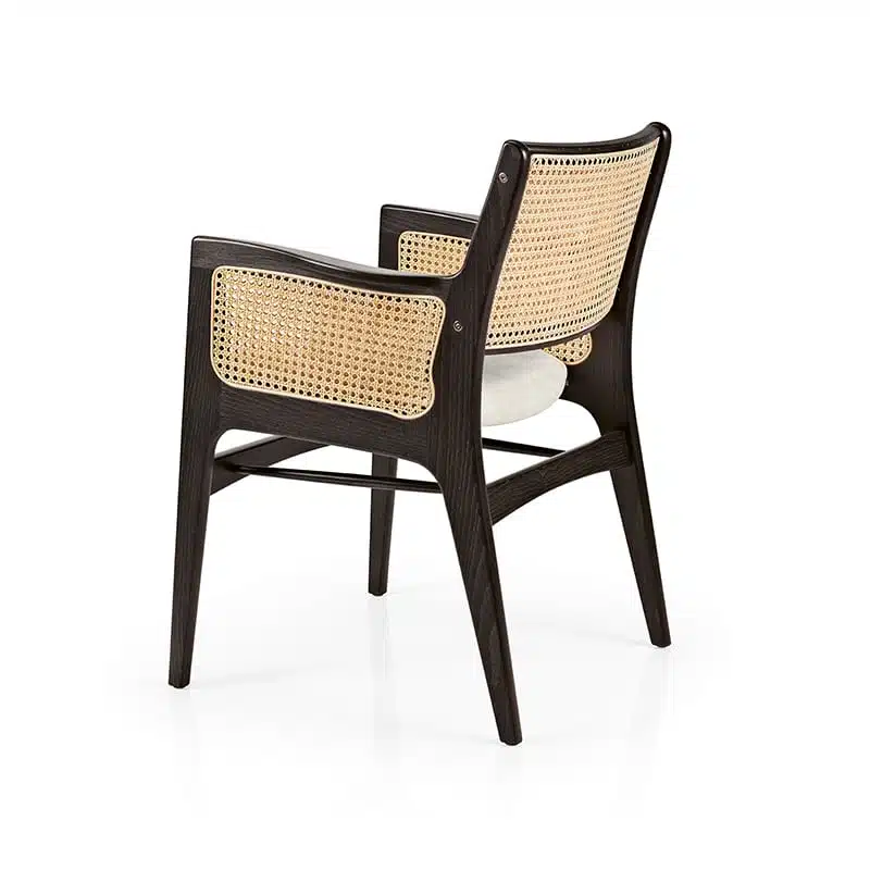 Gemma M1085C Cane Armchair DeFrae Contract Furniture