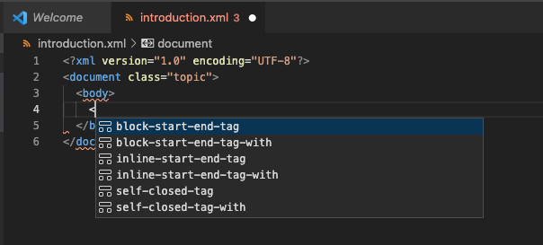 Editing XML | VS Code XSLT/XPath