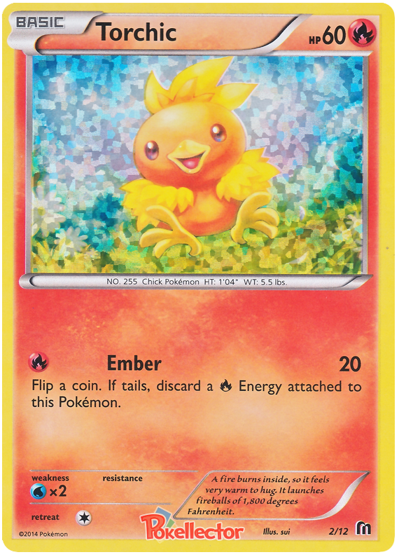 Torchic - McDonald's Collection (2016) #2 Pokemon Card