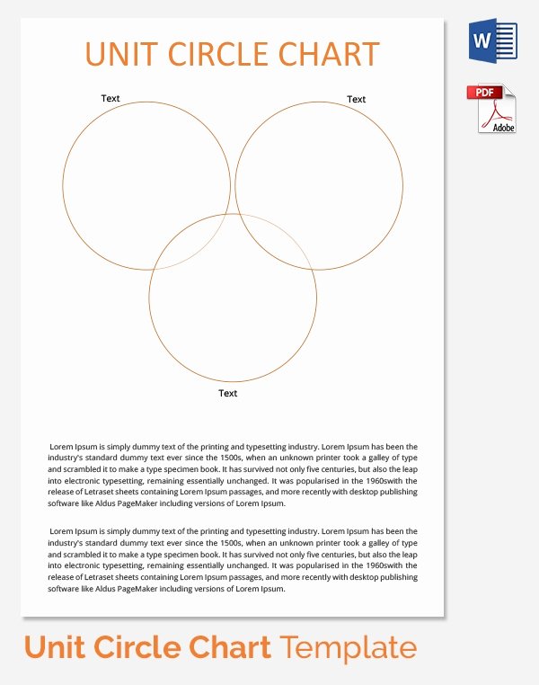 Blank Unit Circle Pdf Awesome 14 Unit Circle Chart Templates Doc Pdf