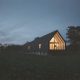 black barn an off-grid residence by studio bark incorporates a range of environmental technologies.