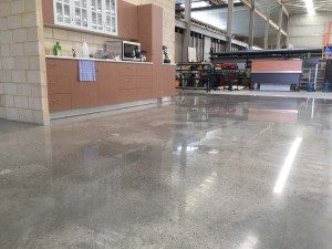 matte polished industrial floors