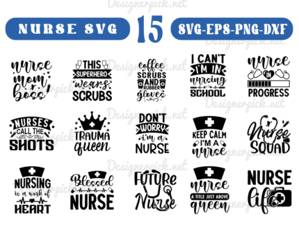 Nurse SVG Bundle