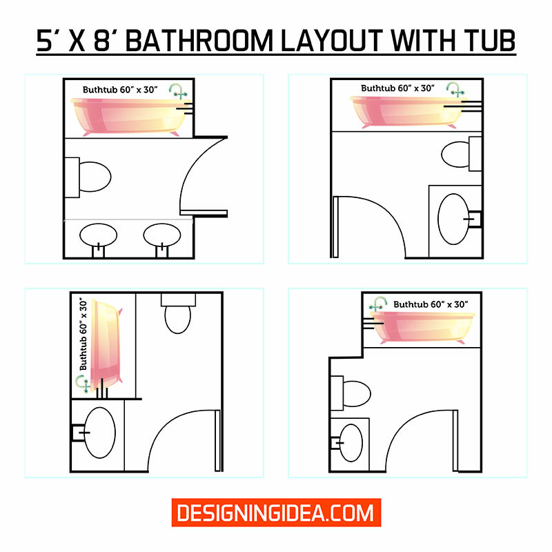 Bathroom Design Layouts Plans - Image to u