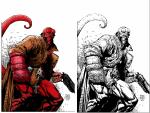 Hellboy coloring