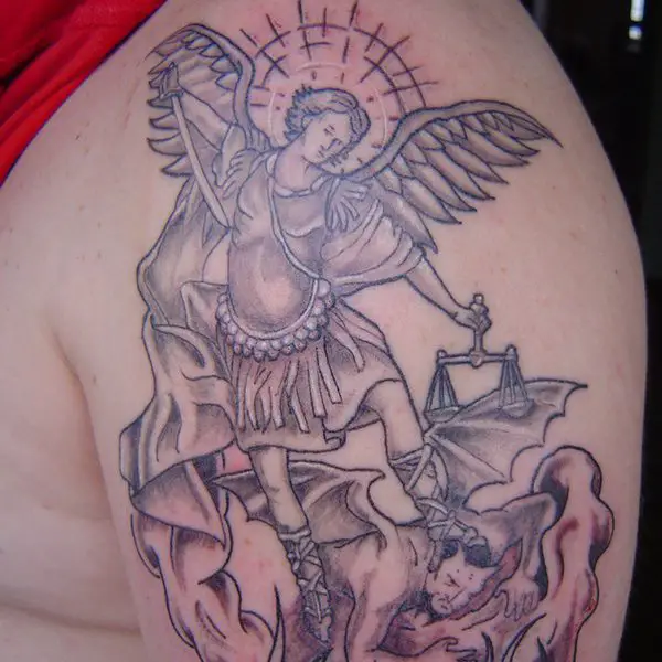 Top 73 St Michael Tattoo Ideas 2021 Inspiration Guide