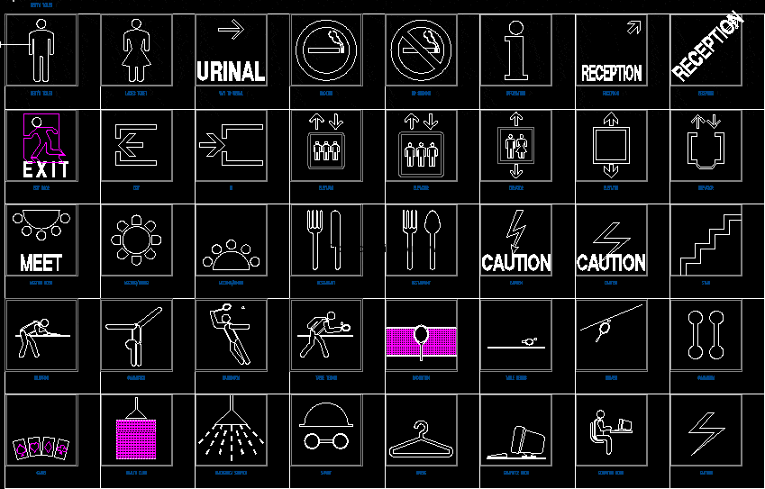 Span Symbol Free Cad Blocks In Dwg File Format Images