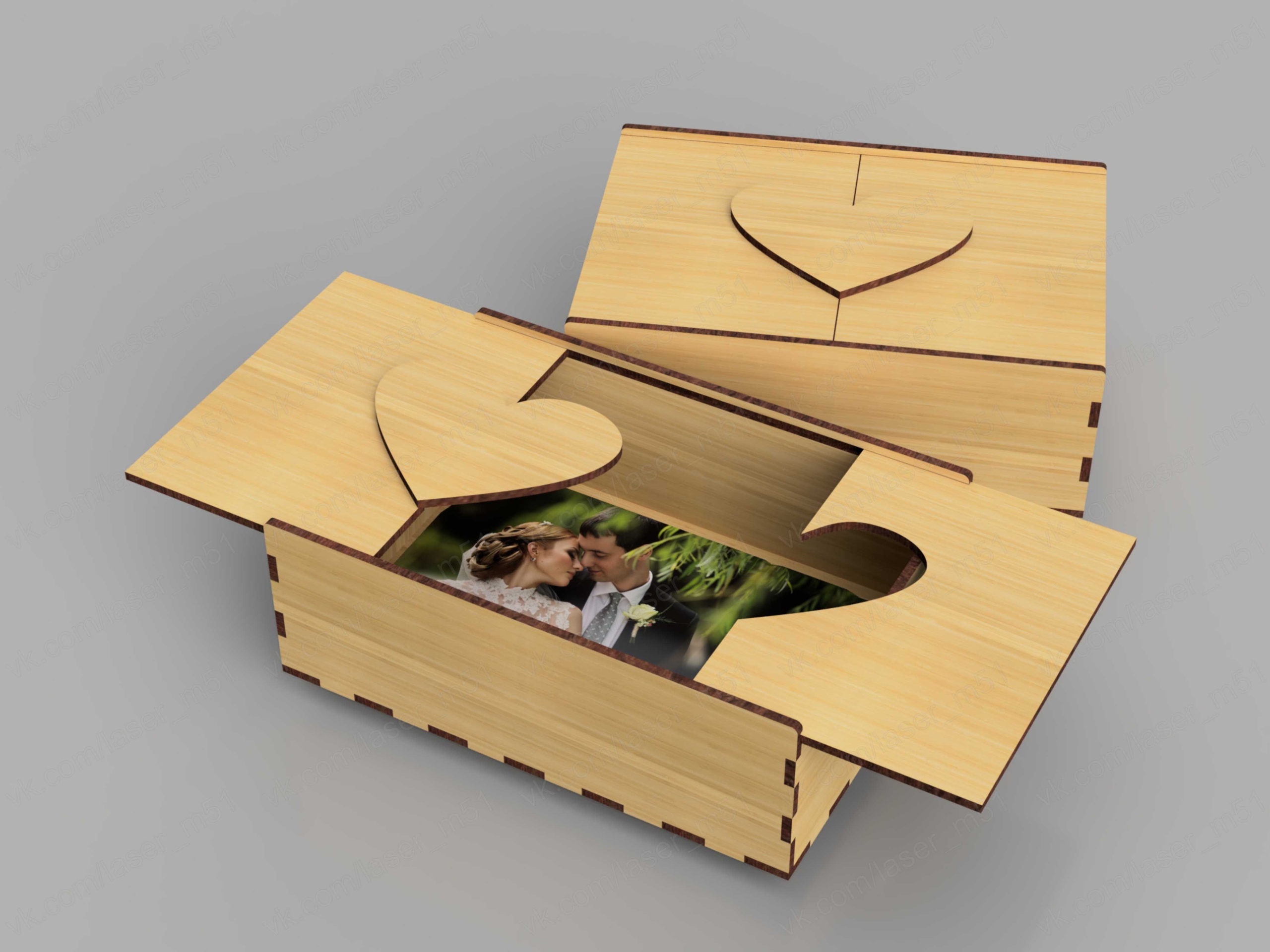 Laser Cut Wooden Box Template Free