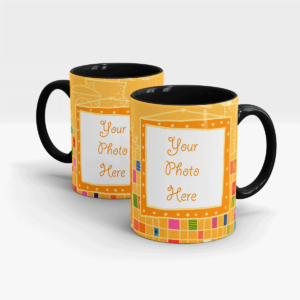 Gold Series Customized Mug-Black