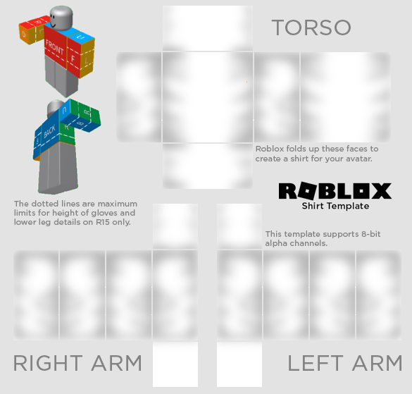 Roblox shirt template transparent shaded - androidjop