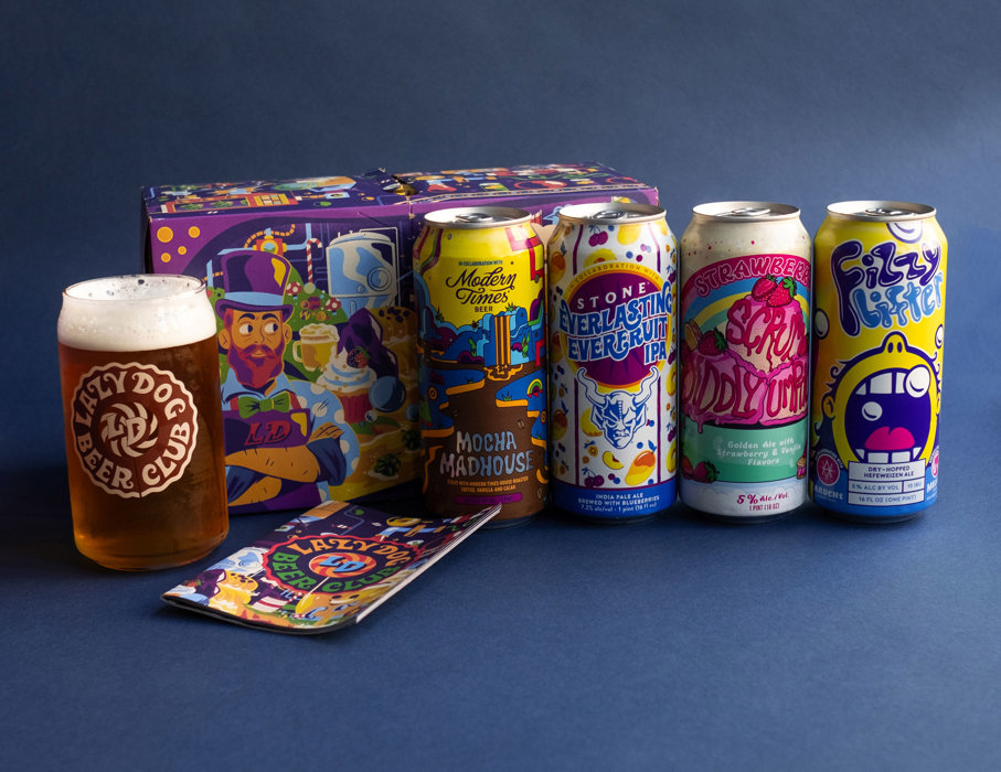 Lazy Dog Beer Club’s Latest Release, ‘LD & The Beer Factory,’  Showcases Sweet and Whimsical Brews