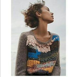 anthropologie hand knit by dollie sweater