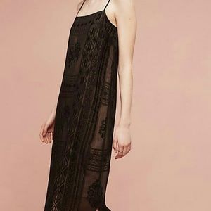 Floreat Embroidered Luna Slip Dress