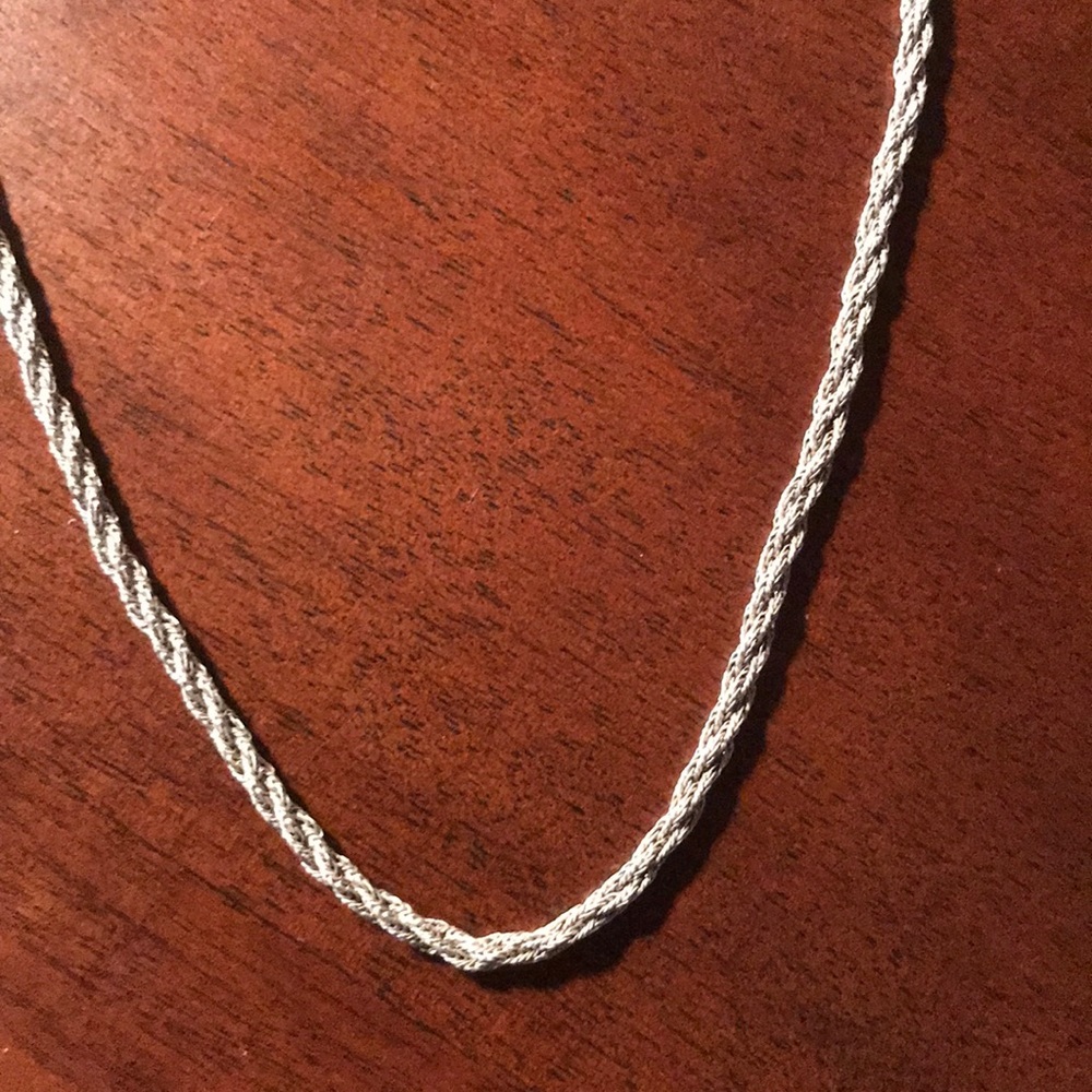 Sterling Silver Rope Chain - image 1