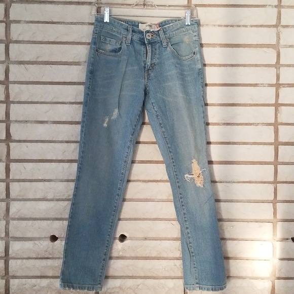 Levi's | Jeans | Levis 53 Skinny Jeans Size 3m Distressed | Poshmark