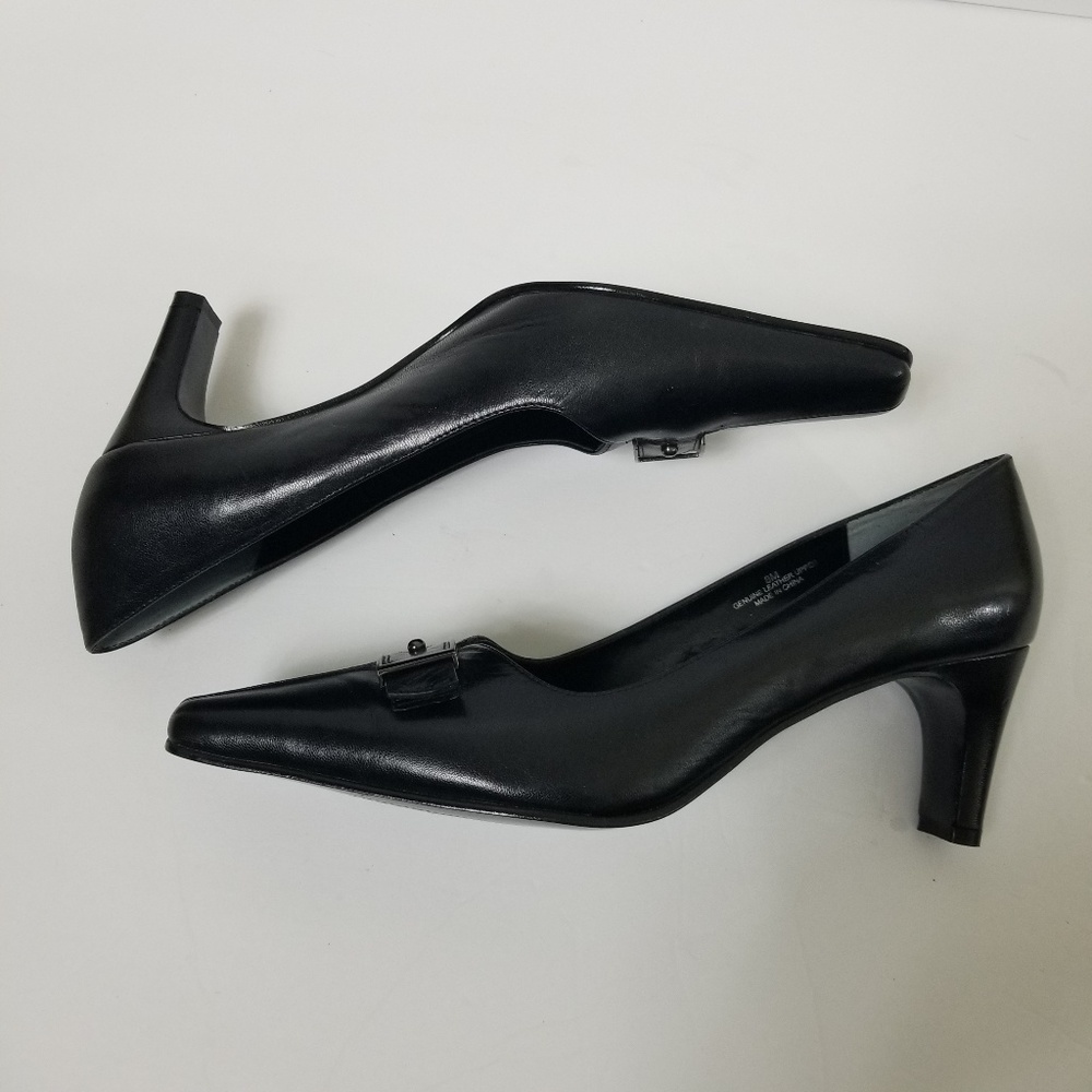 Nwot Andrea Viccaro Black Pumps - image 1