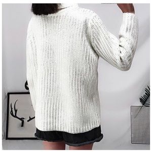 M Signature Label Collection | Sweaters | The Kenzi Metallic Sequin ...