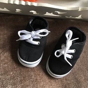 Airways | Shoes | Airway Black Canvas Baby Shoes | Poshmark